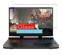 VacFun Anti Lumière Bleue Protection d'écran en Verre Trempé, Compatible avec OMEN by HP 15-dc1000 si/dc1000tx/dc1054tx/dc1093tx/dc1088nr/dc1092tx 15.6" Visible Area(Pas Une Couverture complète)