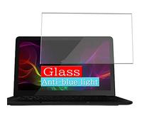 VacFun Anti Lumière Bleue Protection d'écran en Verre Trempé, Compatible avec Razer Blade Stealth 14" 2017 Visible Area Screen Protector(Pas Une Couverture complète)