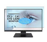 VacFun Lot de 2 Anti Lumière Bleue Protection d'écran, Compatible avec ASUS VA24EHE 23.8" Display Monitor, Film Protecteur Anti Blue Light(Non vitre Verre trempé)