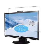 VacFun Lot de 2 Anti Lumière Bleue Protection d'écran, Compatible avec ASUS VK248H-CSM / VK248 24" Display Monitor, Film Protecteur Anti Blue Light(Non vitre Verre trempé)