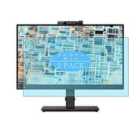 VacFun Lot de 2 Anti Lumière Bleue Protection d'écran, Compatible avec Lenovo ThinkVision T22v-20 21.5" Display Monitor, Film Protecteur Anti Blue Light(Non vitre Verre trempé)