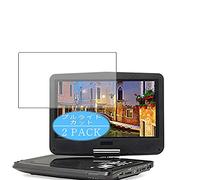 VacFun Lot de 2 Anti Lumière Bleue Protection d'écran, Compatible avec Revolution ZM-FS10 10" DVD Player, Film Protecteur Anti Blue Light(Non vitre Verre trempé)
