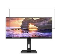 VacFun Lot de 3 Clair Film de Protection d'écran, Compatible avec AOC Q32P2C 31.5" Display Monitor, Film Protecteur sans Bulles(Non vitre Verre trempé)