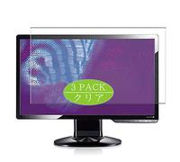 VacFun Lot de 3 Clair Film de Protection d'écran, Compatible avec BENQ G922HD / G922HDA 18.5" Display Monitor, Film Protecteur sans Bulles(Non vitre Verre trempé)