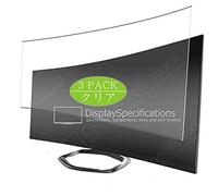 VacFun Lot de 3 Clair Film de Protection d'écran, Compatible avec Cooler Master GM32-CQ 31.5", Film Protecteur sans Bulles(Non vitre Verre trempé)