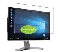 VacFun Lot de 3 Clair Film de Protection d'écran, Compatible avec Dell 2407WFP-HC 24" Display Monitor, Film Protecteur sans Bulles(Non vitre Verre trempé)