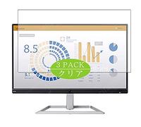 VacFun Lot de 3 Clair Film de Protection d'écran, Compatible avec HP N220 3ML20AA 21.5" Display Monitor, Film Protecteur sans Bulles(Non vitre Verre trempé)