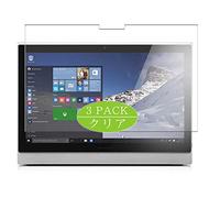 VacFun Lot de 3 Clair Film de Protection d'écran, Compatible avec Lenovo s500z AIO 23" All in One, Film Protecteur sans Bulles(Non vitre Verre trempé)