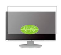 VacFun Lot de 3 Clair Film de Protection d'écran, Compatible avec NEC MultiSync LCD-EA241F / EA241 23.8" Display Monitor, Film Protecteur sans Bulles(Non vitre Verre trempé)