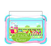 VacFun Lot de 3 Clair Film de Protection d'écran, Compatible avec TOPELOTEK Kids Tablet 7 inch KIDS09, Film Protecteur sans Bulles(Non vitre Verre trempé)