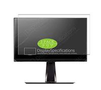 VacFun Lot de 3 Clair Film de Protection d'écran, Compatible avec ViewSonic Elite XG270Q 27" Display Monitor, Film Protecteur sans Bulles(Non vitre Verre trempé)
