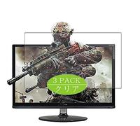 VacFun Lot de 3 Clair Film de Protection d'écran, Compatible avec ViewSonic VSM240R 24" Monitor, Film Protecteur sans Bulles(Non vitre Verre trempé)