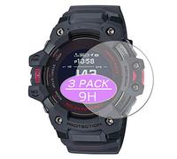 VacFun Lot de 3 Protection d'écran en Verre Trempé pour CASIO G-Shock GBD-H1000, 9H Film Protecteur Anti-Rayures, sans Bulle Tempered Glass Screen Protector Montre Intelligente Smartwatch