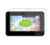 VacFun Lot de 4 Clair Film de Protection d'écran, Compatible avec Kurio 7s 7", Film Protecteur sans Bulles(Non vitre Verre trempé)