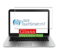 VacFun Protection d'écran en Verre Trempé, Compatible avec HP Envy TouchSmart m7-j000/j020dx/j010dx/j078ca 17.3" Visible Area Tempered Glass Screen Protector(Pas Une Couverture complète)