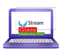 VacFun Protection d'écran en Verre Trempé, Compatible avec HP Stream 13-c100/c110nr/c100na/c120nr/c101na/c110ca/c193nr 13.3" Visible Area Tempered Glass Screen Protector(Pas Une Couverture complète)