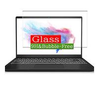 VacFun Protection d'écran en Verre Trempé, Compatible avec Modern 14 B10 B10MW-275JP 14" Visible Area Tempered Glass Screen Protector(Pas Une Couverture complète)