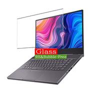 VacFun Protection d'écran en Verre Trempé, Compatible avec ProArt StudioBook 15 H500GV 15.6" Visible Area Tempered Glass Screen Protector(Pas Une Couverture complète)