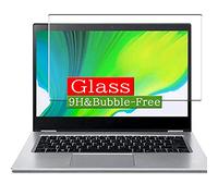 VacFun Protection d'écran en Verre Trempé, Compatible avec Spin 3 SP314-54N 2020 14" Visible Area Tempered Glass Screen Protector(Pas Une Couverture complète)