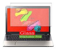 VacFun Protection d'écran en Verre Trempé, Compatible avec Toshiba dynabook AZ77/T 17.3" Without Touch Panel 2015 Visible Area Tempered Glass Screen Protector(Pas Une Couverture complète)