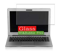 VacFun Protection d'écran en Verre Trempé, Compatible avec Tuxedo InfinityBook Pro 13 2017 13.3" Visible Area Tempered Glass Screen Protector(Pas Une Couverture complète)