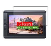 VacFun Protection d'écran en Verre Trempé, Compatible avec Wacom 13.3" Cintiq 13HD Comic Clip Studio EX TDTK-1301/K0 Visible Area Tempered Glass Screen Protector(Pas Une Couverture complète)