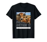Vache Aubrac Aveyron 12 Idée-cadeau Humour Aveyronnais T-Shirt