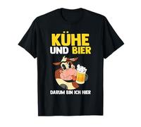 Vache Bière Fermier Vaches T-Shirt