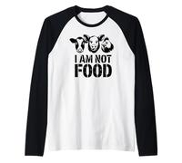Vache, cochon, poulet, I Am Not Food Design for Animal Rights Manche Raglan