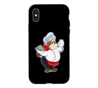Vache Cuisinier Cloche Cuisiner Coque pour iPhone X/XS
