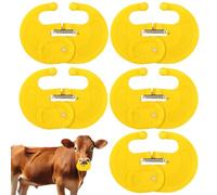 Vache de nez - retenue du nez | 5x épines à nez violon, nez à veau, lait suce le lait, outil de sevrage d'animaux de bétail