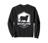 Vache des Highlands - Bovins - Ferme - Élevage bovin Highland Sweatshirt