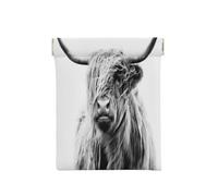 Vache des Highlands, Sac de Rangement pour Femmes, Portefeuille supérieur à Presser, Petit Porte-Monnaie, Pochette de Changement