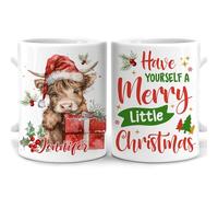 Vache Des Highlands Tasse À Thé Drôle Mug Céramique Tasse À Café Idée Cadeau Pour Noël Anniversaire Bureau 330 Ml