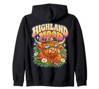 Vache des Highlands Vintage avec Style Amusant Sweat à Capuche