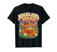 Vache des Highlands Vintage avec Style Amusant T-Shirt Graphique avec Valeur