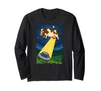 Vache drôle Amoureux des Animaux Bruh OVNI Alien garçons Filles Enfants Manche Longue