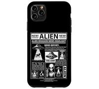 Vache drôle OVNI Invasion Alien News Farmer Journal Coque pour iPhone 11 Pro Max