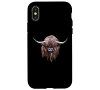Vache écossaise des Highlands Wee Hamish The Heilan Coo Coque pour iPhone X/XS