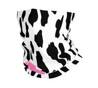 Vache Empreinte Meuglement Animal Homme Femme Cache Cou Anti-Solaire Bandana Respirant Écharpe Tube pour Moto Cyclisme Pêche Marche