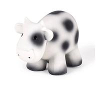 Vache en caoutchouc naturel blanc TU