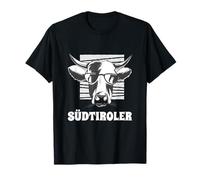 Vache grise - Agriculteur du Tyrol du Sud - Vache tyrolienne T-Shirt