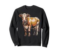 Vache laitière Veau Holstein Costume de Vache pour Carnaval Sweatshirt