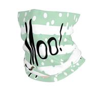 Vache Meuglante Mignonne Femme Homme Cache Cou Multifonctionnel Bandeau Douce Foulard pour Golf Voyage Pêche