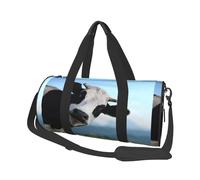 Vache Mignonne imprimée, Sac de Voyage de Grande capacité, Sac à Main Rond, Sac de Voyage de Sport, fourre-Tout, Sac de Fitness