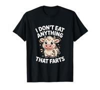 Vache Mignonne Je ne Mange Rien Qui pète T-Shirt