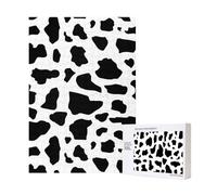 Vache (Petits caractères),Puzzle Familial en Bois de 300 pièces pour Adultes et Adolescents