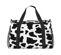Vache (Petits caractères),Sacs de Sport, Sacs de Voyage bandoulière pour Le Sport, Sacs de Voyage Grande capacité pour Femmes et Hommes