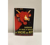 Vache Qui Rit - 10x15 cm CARTE POSTALE