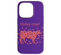 Vache sacrée, C'est Une Vache trouée Coque pour iPhone 14 Pro